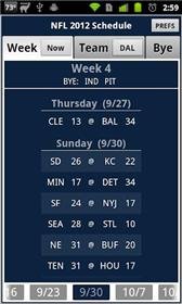 download NFL 2012 Schedule apk